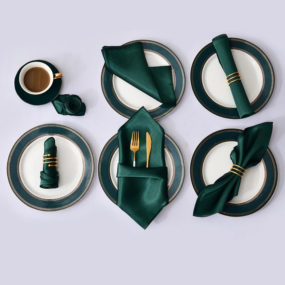 Satin Table Napkin Soft Table Napkins