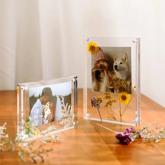 Transparent Acrylic Picture Frame