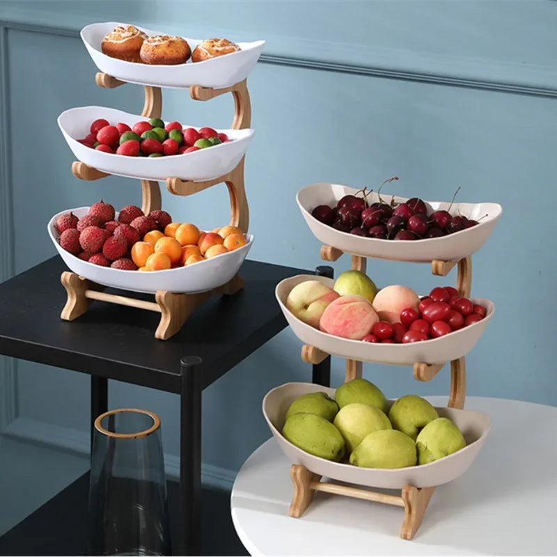 Three Layer Table Plates Dinnerware