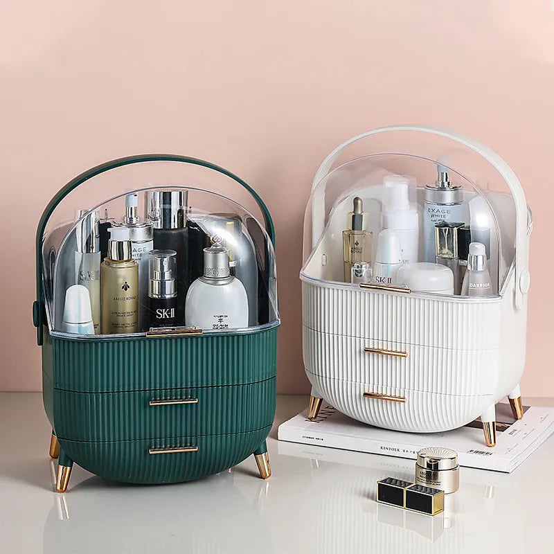 Dustproof Jewelry and Makeup Organizer