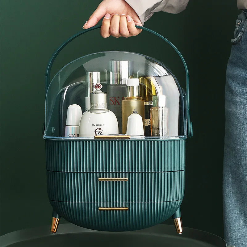 Dustproof Jewelry and Makeup Organizer