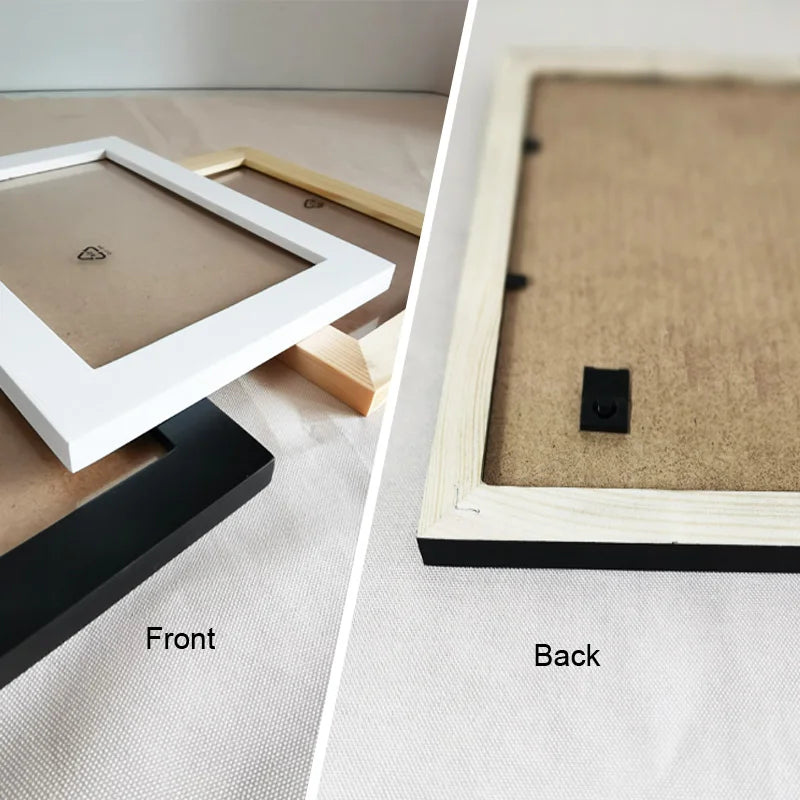 Classic Photo Frame For Wall Hanging With Plexiglass