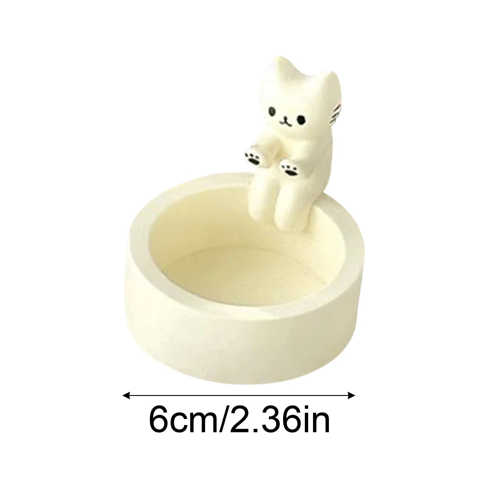 Durable Cute Cat Candlestick Decoration