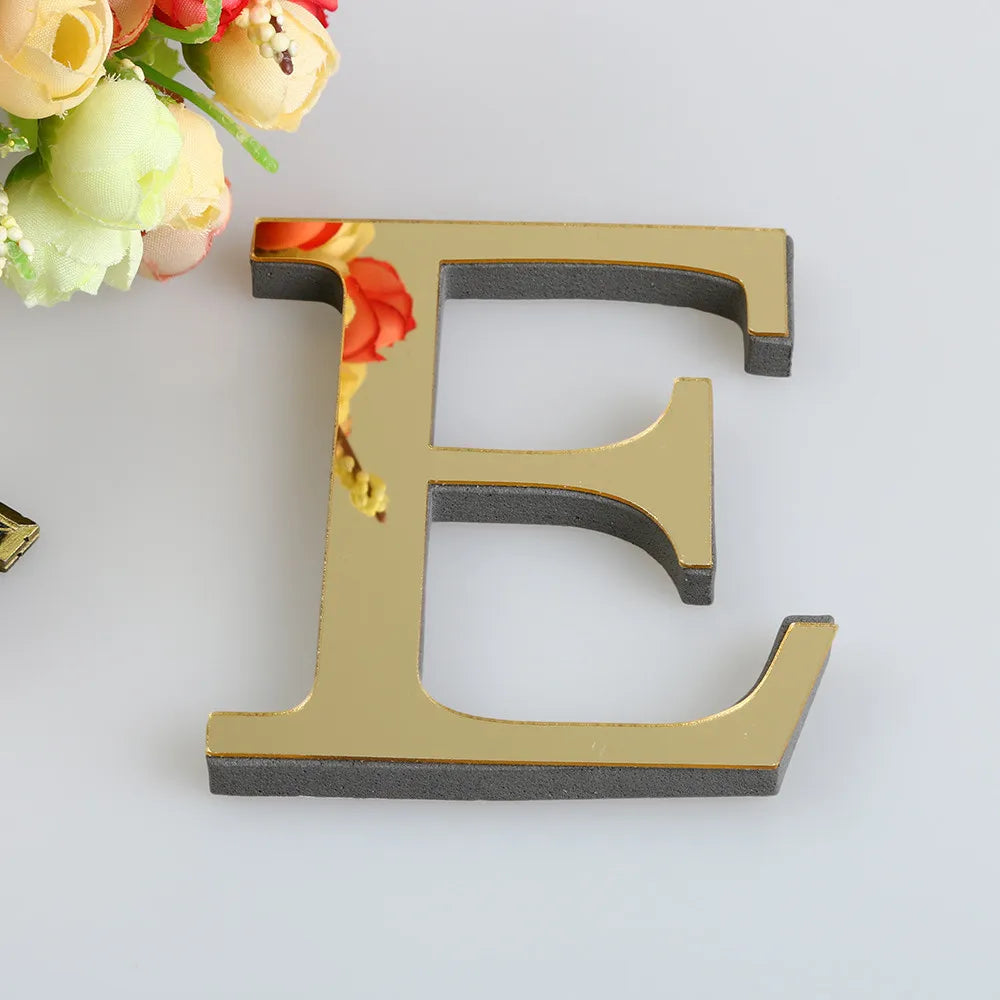 26 Letters 3D Wall Stickers for party