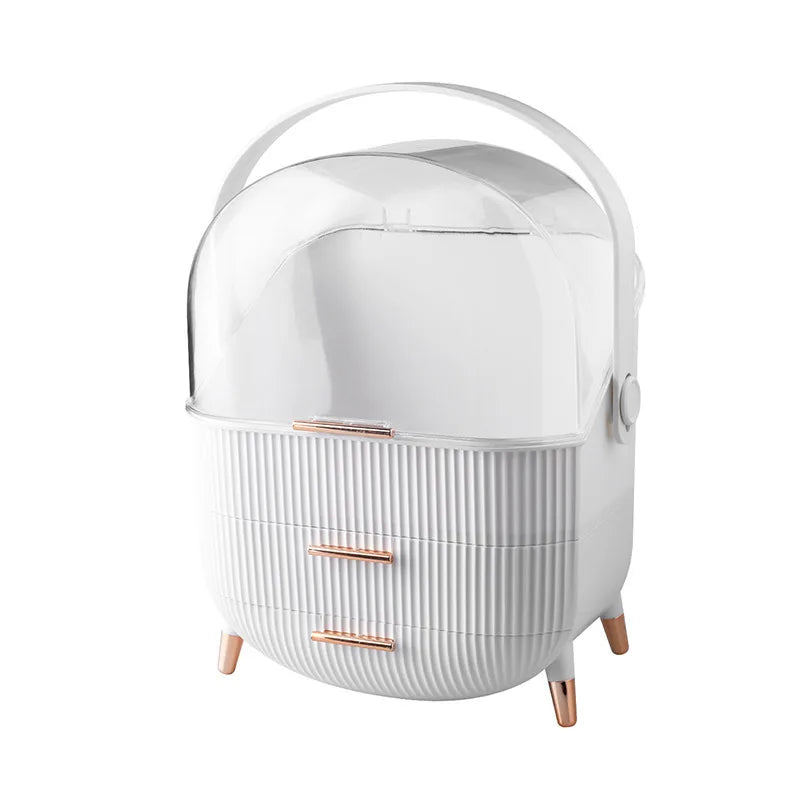 Dustproof Jewelry and Makeup Organizer