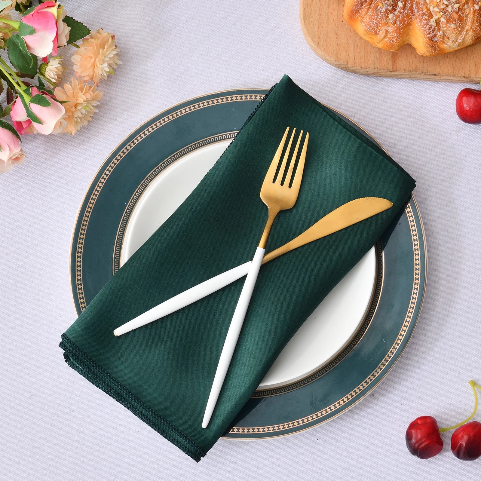 Satin Table Napkin Soft Table Napkins
