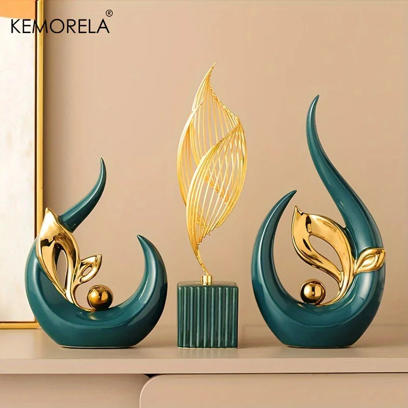 Ceramic Statue Living Room Decoration