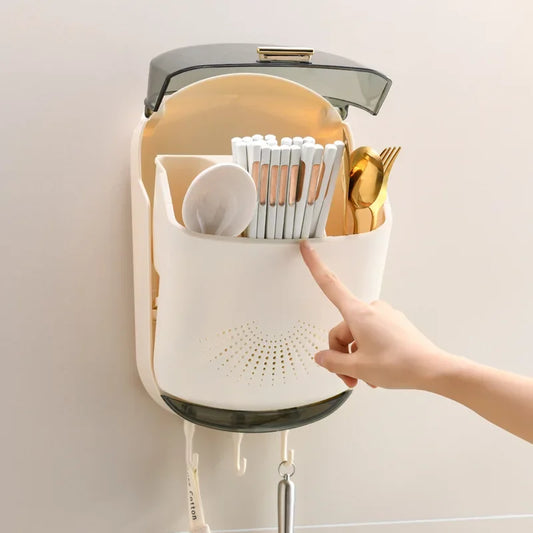Kitchen Cutlery Organizer Drain Racks