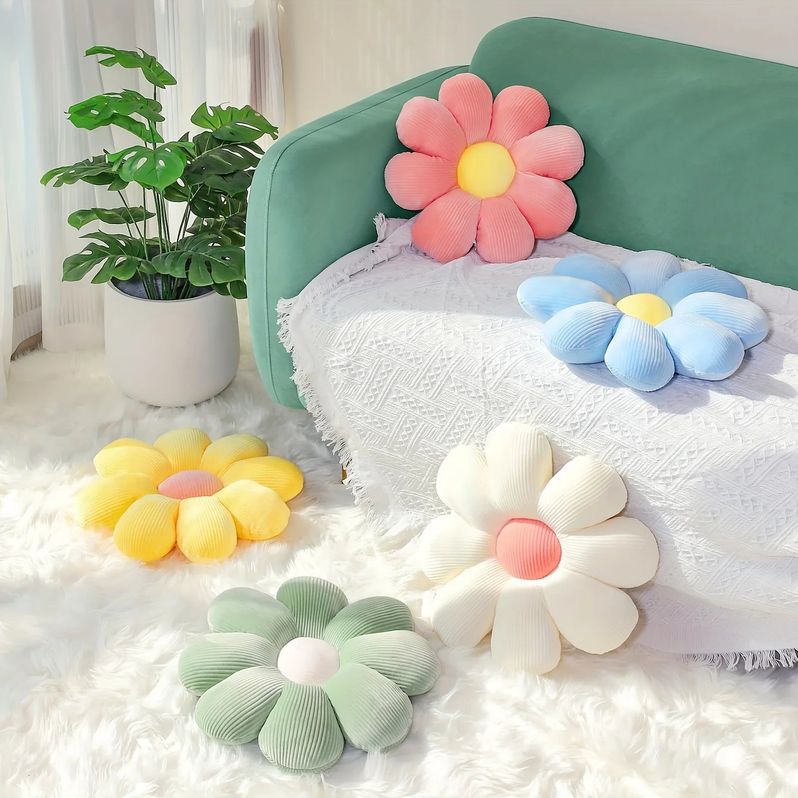 Daisy Seat Cushion Thanksgiving Gift