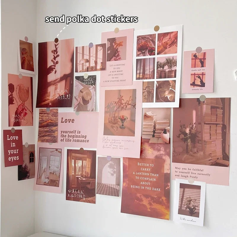 Wall Decorative Photo Card Stickers for Bedroom