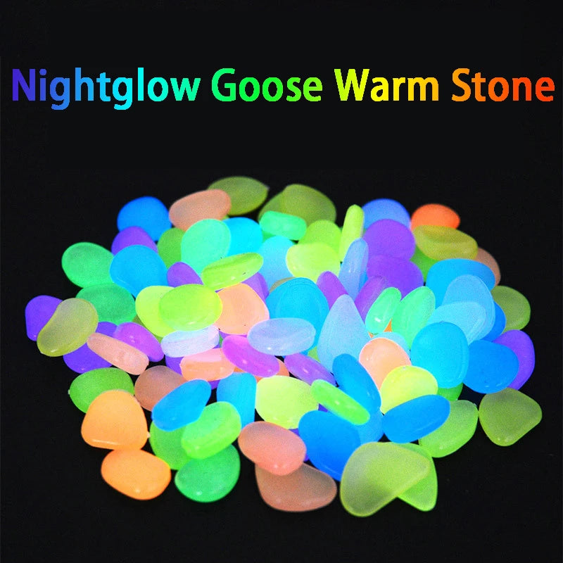 Glow in the Dark Pebbles for Decoration