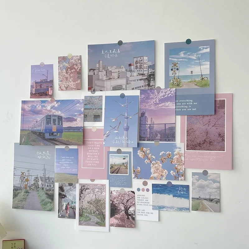 Wall Decorative Photo Card Stickers for Bedroom