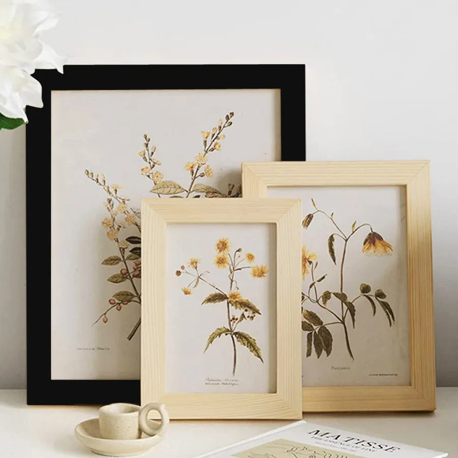 Classic Photo Frame For Wall Hanging With Plexiglass
