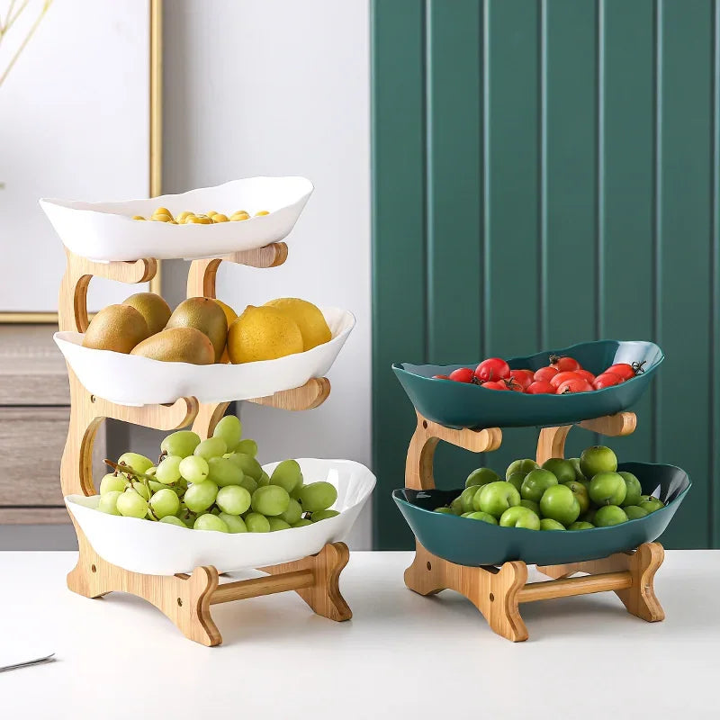 Three Layer Table Plates Dinnerware