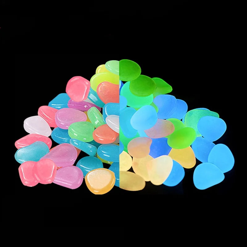 Glow in the Dark Pebbles for Decoration