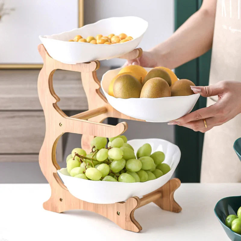 Three Layer Table Plates Dinnerware